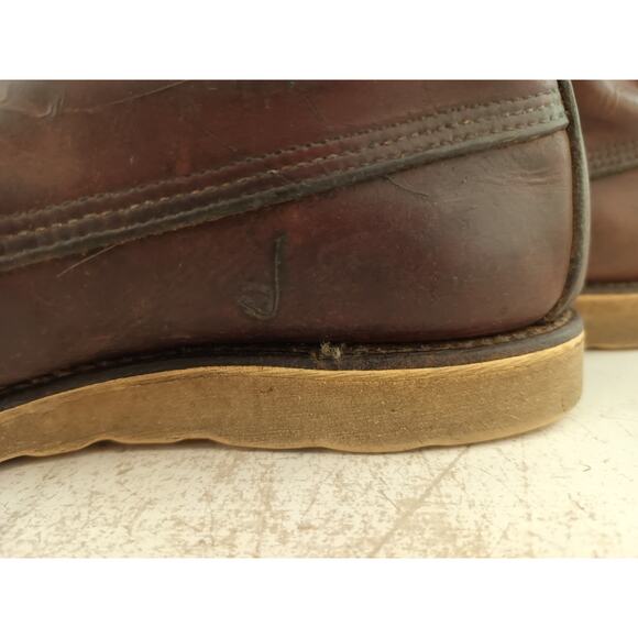 Vintage Red Wing Irish Setter Sport Boot USA Men's Moc Toe Work Boots See Desc - Picture 12 of 16